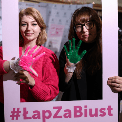 „Łap za Biust” – akcja profilaktyczna w Galerii Kazimierz!