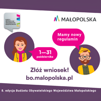 8. edycja Budżetu Obywatelskiego Województwa Małopolskiego